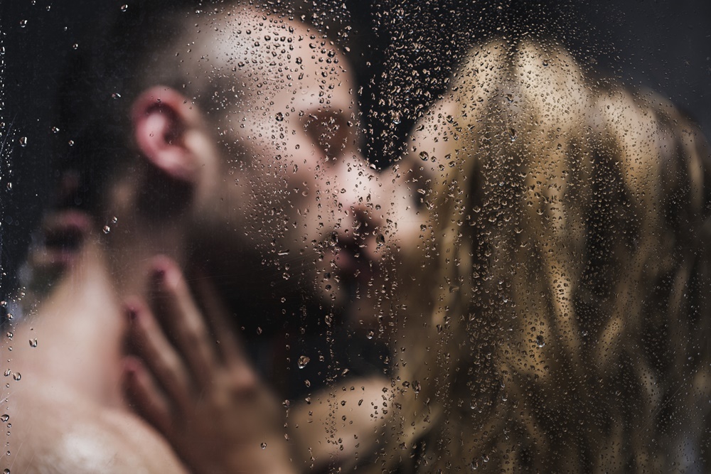 Steamy Couple in Shower