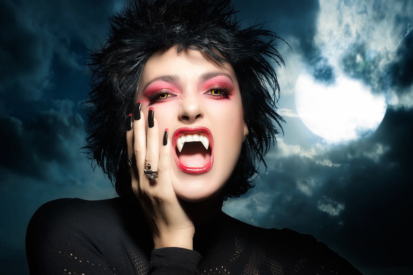 Goth Vampire Woman
